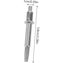 Lot de 2 pierres à aiguiser pour tronçonneuse, haute dureté et entretien.