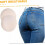 Butt Enhancer Pads and Sponge Hip Lifter Inserts, Breathable Perforated Sponge Material, Removable Padding 8
