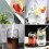 Hitzebeständiger Glasbecher, glatte Oberfläche, schlichtes Design, 350 ml 5
