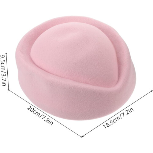 2 szt. damski beret retro stewardesy 1