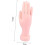 2pcs Fake Hand Model Rubber Training Model Nail Art Practice Tool Manicure Tool for Nail Tips Insertable Hand Practice 2