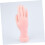 2pcs Fake Hand Model Rubber Training Model Nail Art Practice Tool Manicure Tool for Nail Tips Insertable Hand Practice 3