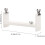 2 Conjunto Ajustável Plastic Jig Bracelet Maker Frame Clips e Knotters Hand Weaving Tools 2