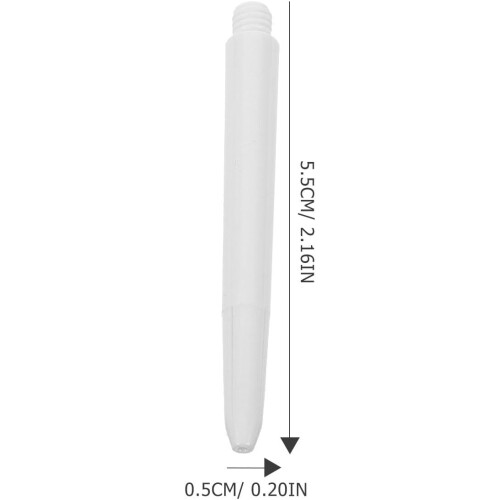 50Pcs Nylon Threaded Dart Shafts Replacement Stems with High Toughness 1