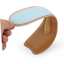 3pairs Sólas de látex Genuine Cowhide para alças de salto alto Design absorvente de suor e invisível