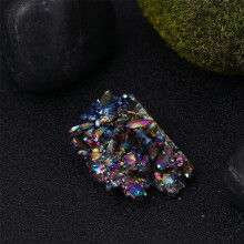 2 stuks natuurlijke kristallen clusters, woondecoratie, 15 g en 30 g, onregelmatig gevormde natuurstenen.