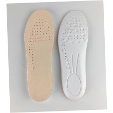 3 pezzi di cuscinetti in fibra di soia per scarpe, assorbenti, rialzanti, traspiranti, per scarpe sportive.
