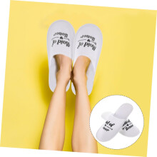 Pantoufles de demoiselle d'honneur, pantoufles pour invitées, pantoufles de spa pour femmes, sandales portables