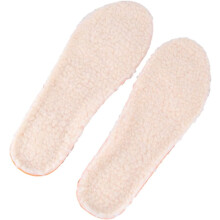 2pairs Soleiras de inverno para sapatos Almofadas de sapatos Cordeiros Lá quente para pés Cuidados Soleiras esportivas f