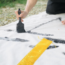 Porta-rotoli per dipinti e borsa per collezioni di calligrafia, bellissimo e tradizionale