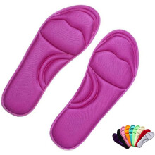 2 Stück absorbierende Einlegesohlen für Damenschuhe mit Memory-Effekt, Fußgewölbeunterstützung, alternative Schmerzlinderung, Farbe zufällig