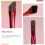 2pcs Brown Bristle Eyebrow Brushes with Large Square Concealer Brush for Makeup Angled Brow Tools 6