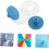 2 Sets Umbrella Hat Repair Accessories Plastic Umbrella End Cap Fitting Protector 7