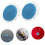 2 set paraplyhattreparationstillbehör plast paraplyändskydd monteringsskydd 8