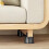 2 elevadores ajustables para muebles, ideales para mesas y camas, con base de plástico resistente. 5