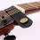 2 st gitarrhuvudrem mikrofiberfixering gitarrhalsrem robust slitstark säker adapter för musiker 4