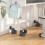 2 elevadores ajustables para muebles, ideales para mesas y camas, con base de plástico resistente. 7