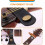 2 st gitarrhuvudrem mikrofiberfixering gitarrhalsrem robust slitstark säker adapter för musiker 8