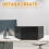 2pcs Plastic Privacy Divider for Students and Teachers Threesided Pp Desk Partitions Effective 4