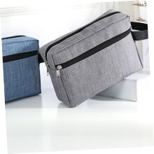 Set di 2 pochette da viaggio per il trucco, organizer per articoli da toilette da donna.
