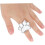1 σετ Boho Rose Floral και Wrist Corsage Γάμοι Φωτογραφία Παραλίας Αξεσουάρ Μαλλιών 8