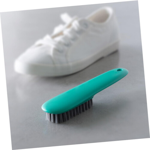 2 st. skoborstar med långt skaft för tvätt av sneakers, resevänlig design 2