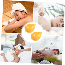 Lot de 2 coupelles en céramique pour huiles essentielles, idéales pour l'aromathérapie et les salons de beauté et spas.