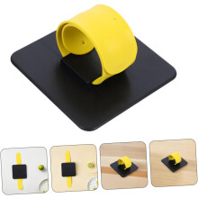 2pcs Hair Coloring Slap Bracelet Silicone Hair Dyeing Palette for Portable for Salon and Home Use