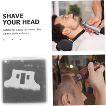 2pcs Precision Replacement Clippers Blades Ceramic Trimmer Blades for Hair Clippers
