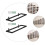 2pcs Wine Storage Holder Wine Bottle Rack Wall-Mounted Display Rack 35x20x5cm 3