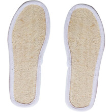 3pcs Loofah Soleiras de amortecimento Soleiras Respiráveis Absorbentes Acessórios de Sapatos