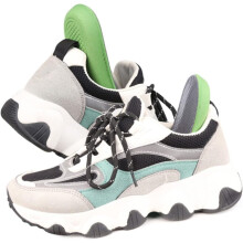 2 paia di solette ammortizzanti per scarpe sportive, traspiranti e ad assorbimento del sudore.
