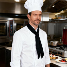 Confezione da 2 bandane da chef unisex, foulard da chef per cucina e ristorante.