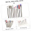 9pcs Sanding Head Set Nail Grinding Head Nail Drill Bits for Manicure Tools Accessories Manicure 2