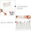 9pcs Sanding Head Set Nail Grinding Head Nail Drill Bits for Manicure Tools Accessories Manicure 3