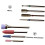 9pcs Sanding Head Set Nail Grinding Head Nail Drill Bits for Manicure Tools Accessories Manicure 5