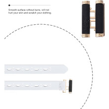 2 paia di fibbie per cintura in lega di zinco, fibbie ad incastro decorative per cintura, accessori fai da te per abbigliamento.