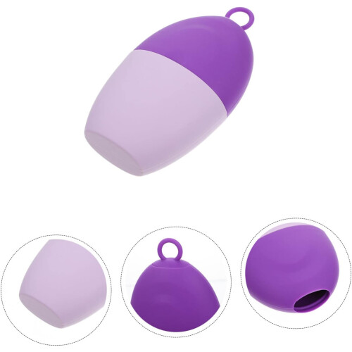 Lot de 3 rouleaux de glace en silicone pour le visage, réutilisables et servant de support. 1