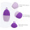 Lot de 3 rouleaux de glace en silicone pour le visage, réutilisables et servant de support. 3