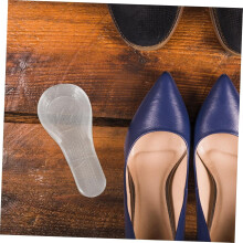Paar selbstklebende Fersenpolster, weiche Gel-Einlagen für Damen- und Herrenschuhe, Fersenpolster