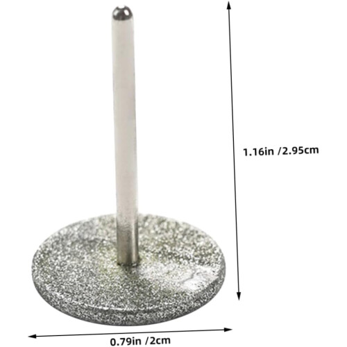 2pcs Nail Sandblasting Discs for Carbide Drill Bits Gel Remover Manicure Pedicure Tools 1