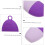 Lot de 3 rouleaux de glace en silicone pour le visage, réutilisables et servant de support. 8