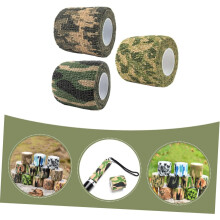 9 rollos de cintas de camuflaje para exteriores, ideales para la caza. Cintas de embalaje prácticas con diseño de camuflaje.