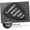 2pcs Stainless Steel Guitar Picks Lightweight Smooth Surface Creative Design Workmanship Black Gift 8