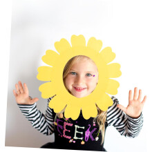 Sunflower Headgear Small Head for Costume Parties Dance Shows and Role Playing Games