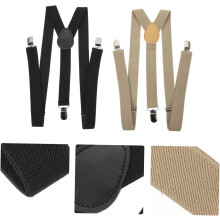 Elastische broekbretels, verstelbare Y-vormige bretels, kledingaccessoires