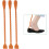 3 τεμάχια Calabash Shoe Horns και Backscratters Combo Πολυλειτουργικό Shoehorn 6