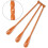 3 τεμάχια Calabash Shoe Horns και Backscratters Combo Πολυλειτουργικό Shoehorn 8