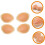 2 Pairs Removable Silicone Breast Pads Inserts Comfortable Breathable Pads 3