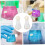 2pcs Glass Conical Flask Stoppers Laboratory Flask for School Experiment Thickened Borosilicate Beaker 5